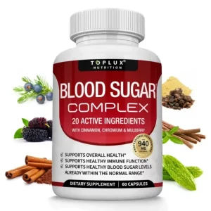 Vitamin C, Vitamin E Supplement, Blood Sugar Complex, Supports Heart Health